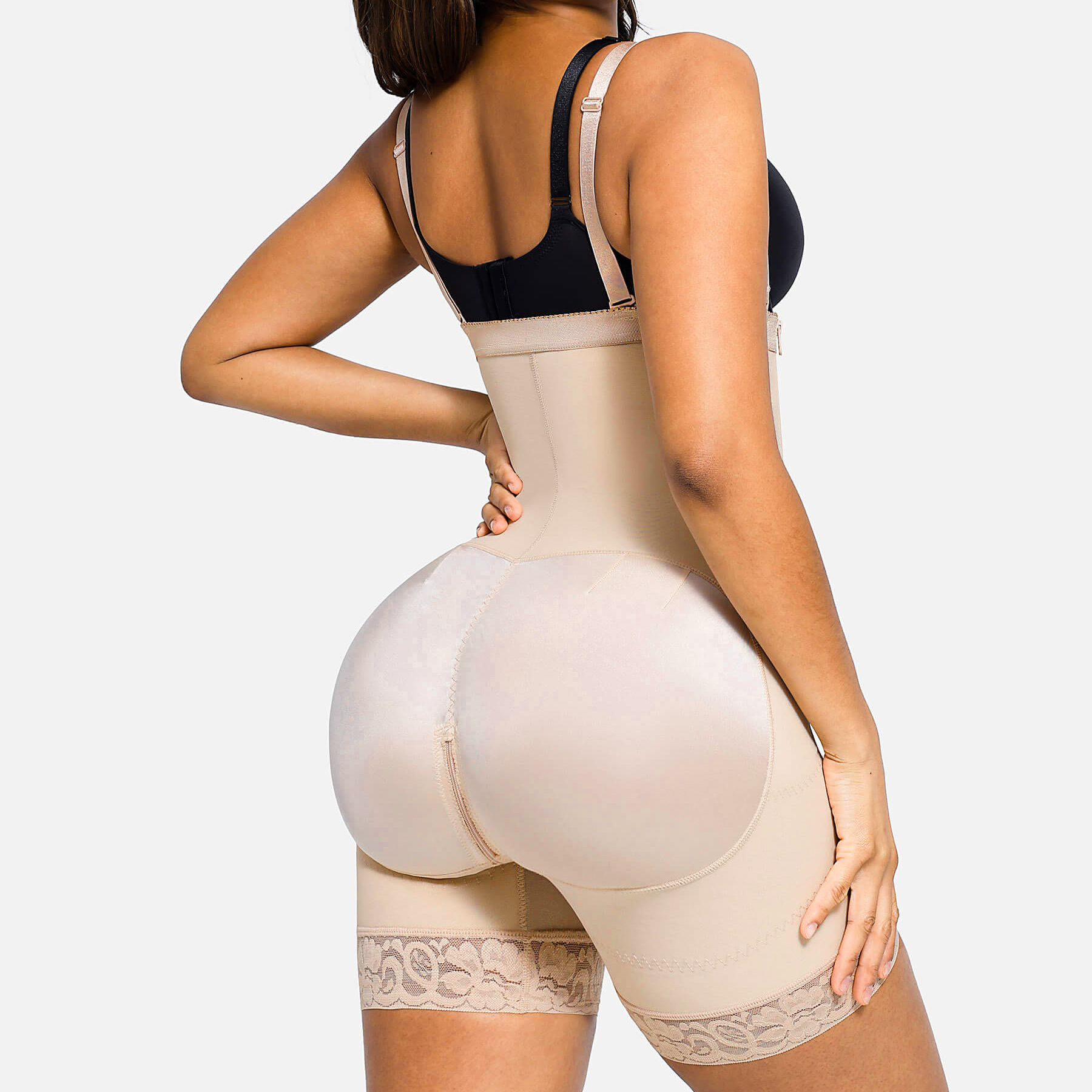 Butt Lifter Shapewear Body Shaper Bodysuit Firm Tummy Control Underwear